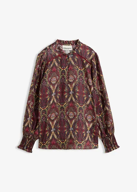 Tunikabluse av 100% ramie, bonprix