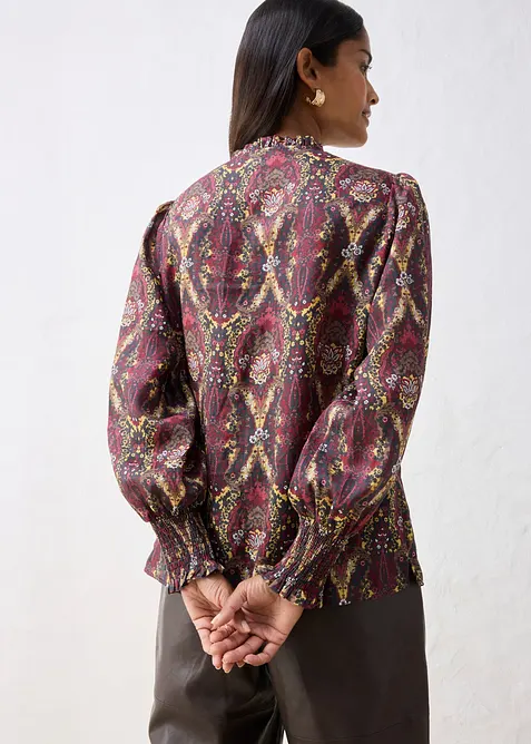 Tunikabluse av 100% ramie, bonprix