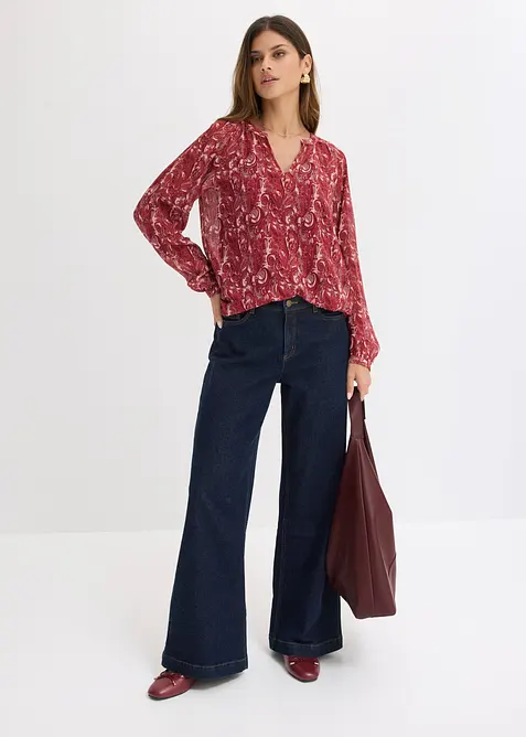 Bluse i chiffon, bonprix