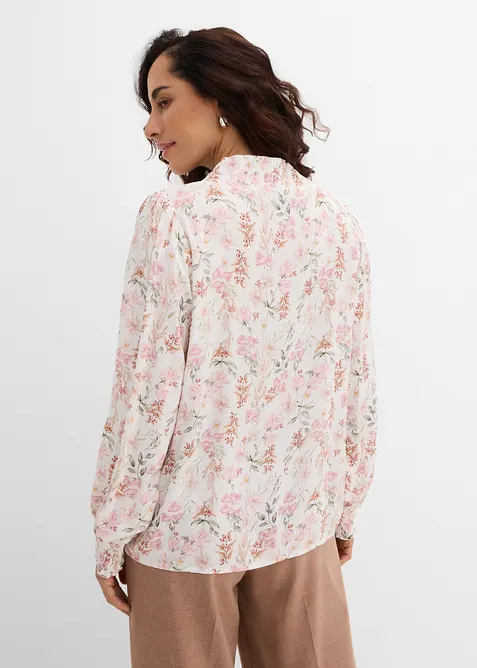 Bluse i viskose med pent fall, bonprix