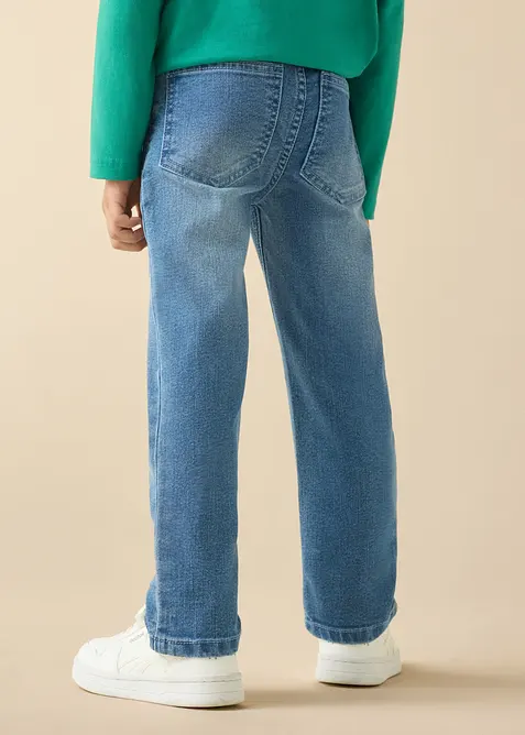 Pull on-jeans, Regular fit, straight (2-pack), bonprix