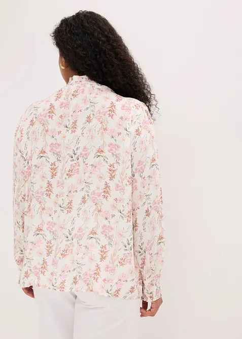 Bluse i viskose med pent fall, bonprix