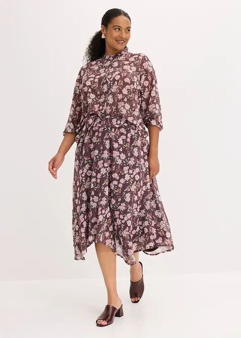 Bluse i chiffon, bonprix