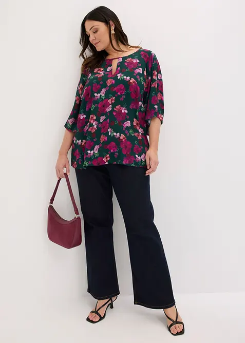 Tunika i chiffon, bonprix