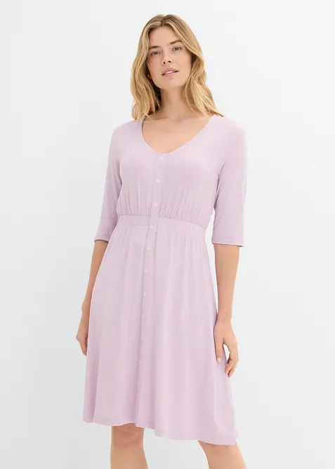 Jerseykjole i viskosemiks, bonprix