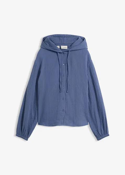 Hettegenser i 100% bomull, bonprix