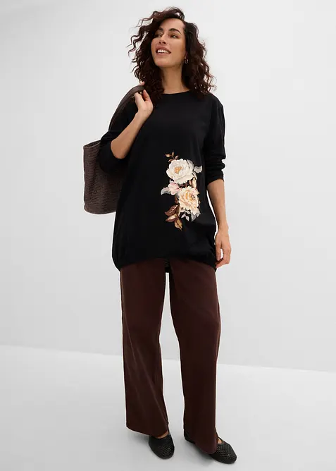 Lang topp i 100% bomull, bonprix
