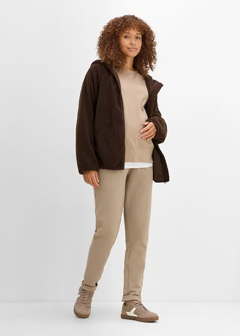 3i1 mama jakke i pilefleece, bonprix