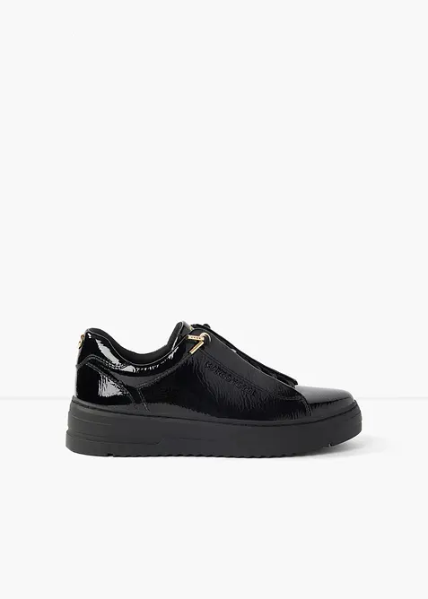 Sneakers i lakkstil fra Marco Tozzi, Marco Tozzi