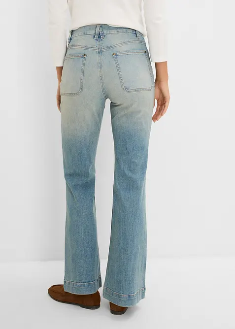 Flared jeans Mid Waist, bonprix