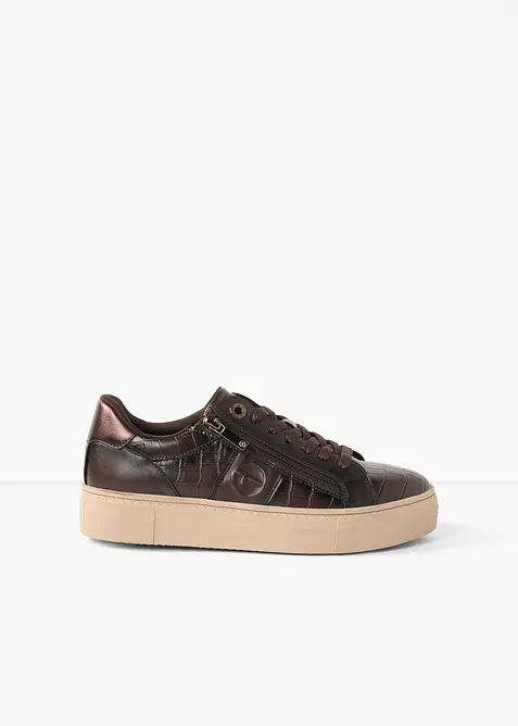 Sneakers fra Tamaris med glidel&aring;s, Tamaris