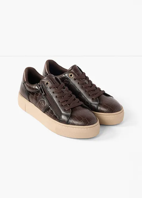 Sneakers fra Tamaris med glidel&aring;s, Tamaris
