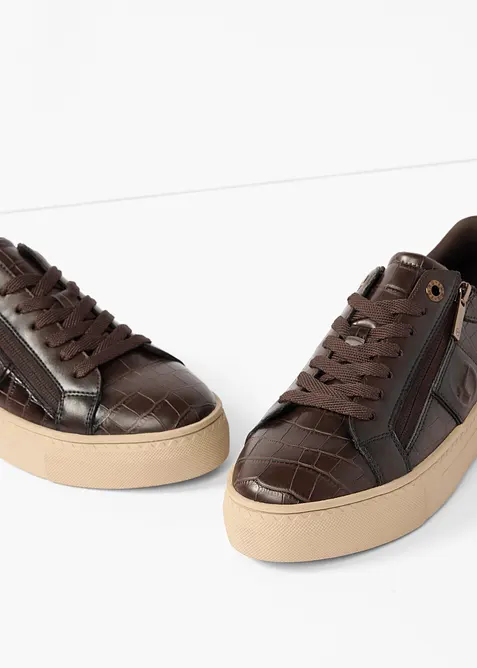 Sneakers fra Tamaris med glidel&aring;s, Tamaris
