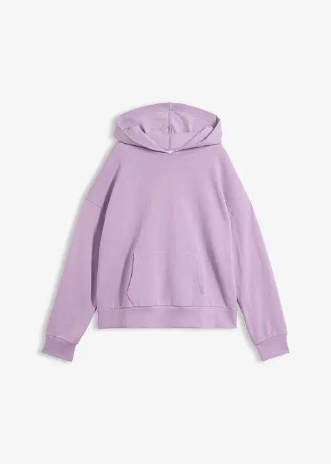 Oversized hettegenser i myk bomullmiks, bonprix