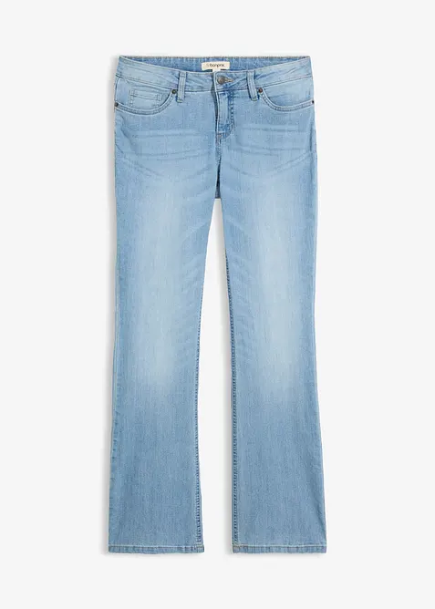 Bootcut-jeans Mid Waist, Komfort-Stretch, bonprix