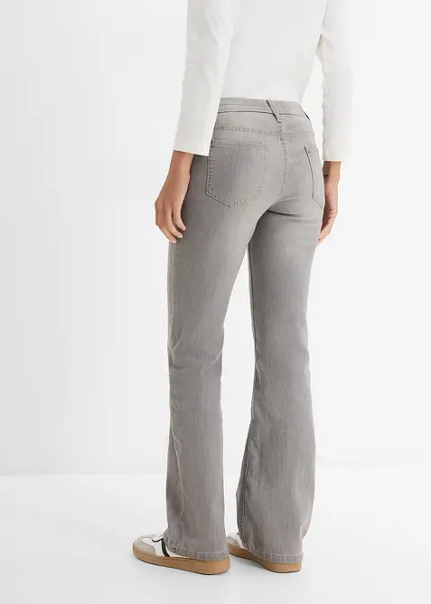 Bootcut-jeans Mid Waist, Komfort-Stretch, bonprix