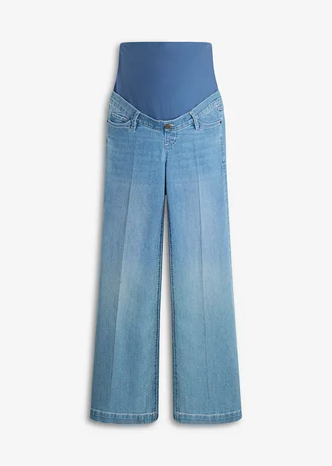 Mama jeans i elastisk denim, Full length, bonprix