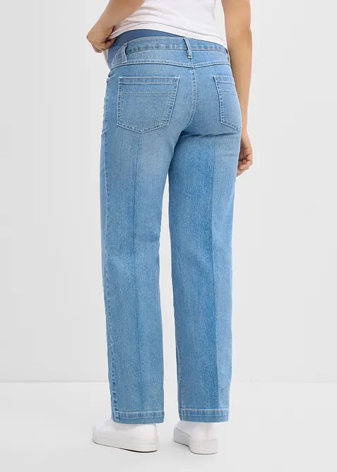 Mama jeans i elastisk denim, Full length, bonprix