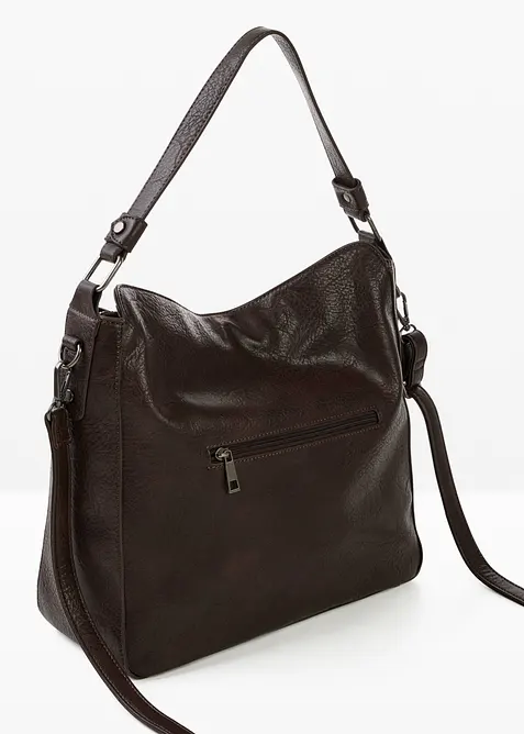 Shoppingveske med utvendig lomme, bonprix