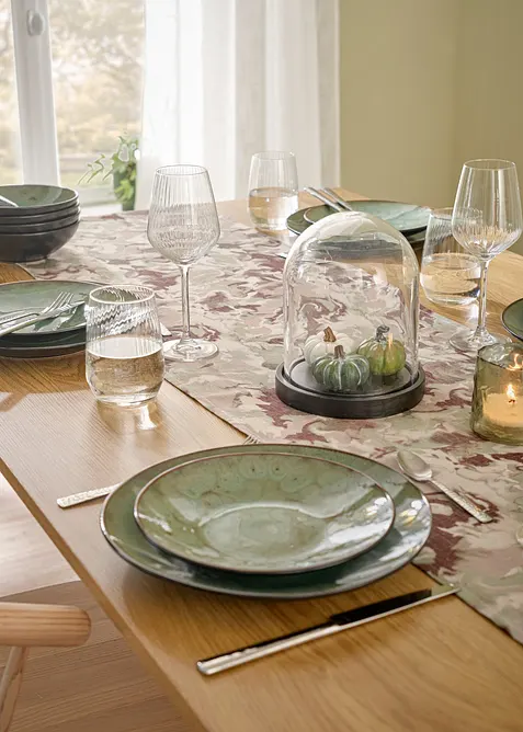Dekorative gresskar i glasskuppel, bonprix