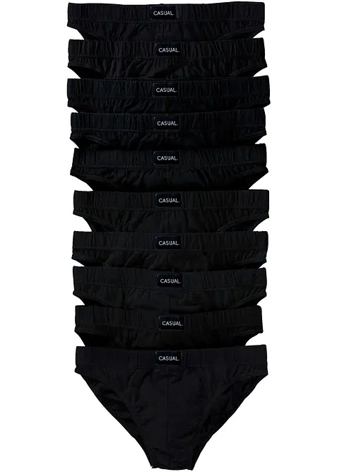 Truse med myk bomull (10-pack), bonprix