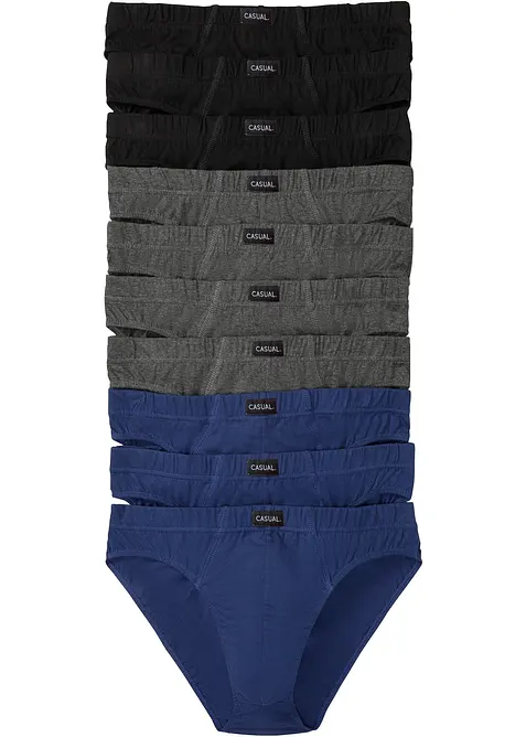 Truse med myk bomull (10-pack), bonprix