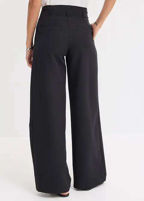 Bukse med legg og komfortlinning, bonprix