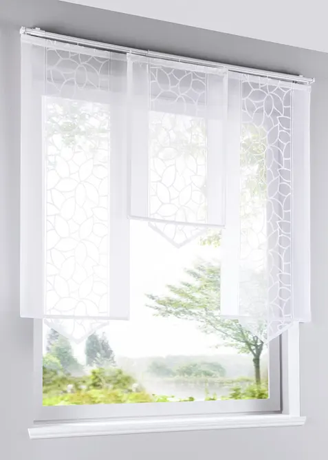 Panelgardin i jacquard (1-pack), bonprix