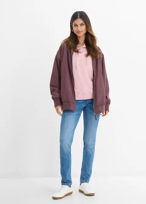 Straight-jeans Mid Waist, Stretch, bonprix