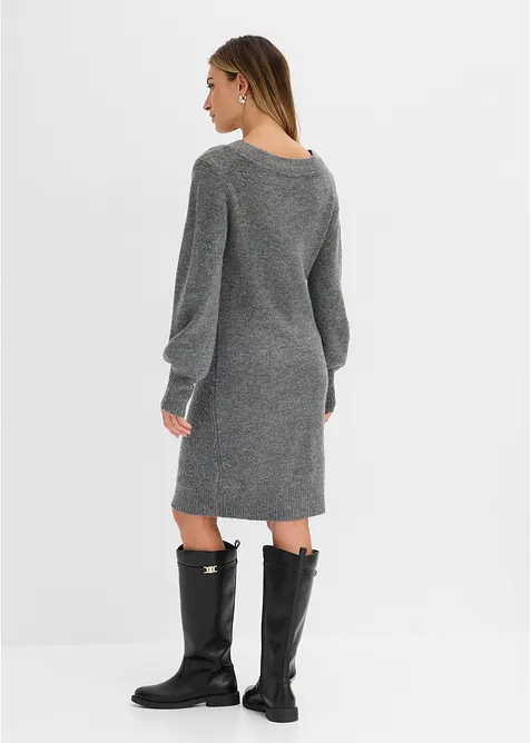 Strikket kjole, bonprix