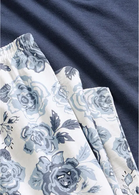 Pyjamas i 100% &oslash;kologisk bomull, bonprix