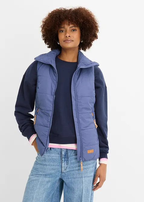 Outdoor-vest med st&aring;krage, bonprix