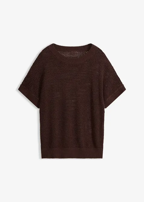 Oversized genser av bomullsmiks, bonprix