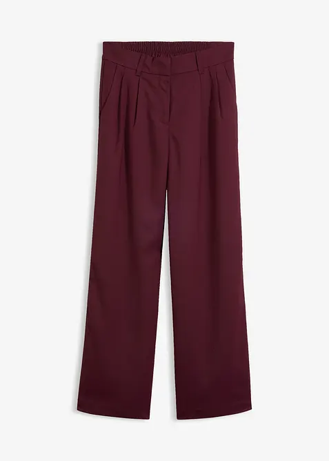 Pull on-bukse med twillstruktur, bonprix