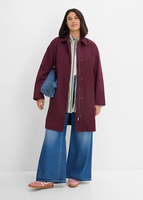 Vannavvisende trenchcoat, oversized, bonprix