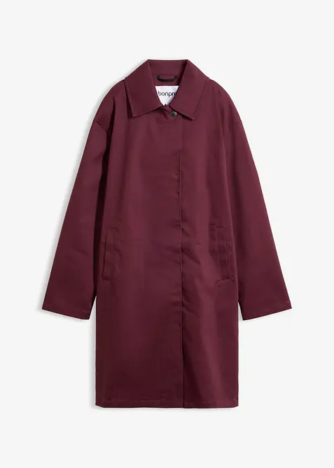 Vannavvisende trenchcoat, oversized, bonprix
