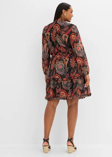 Chiffonkjole, bonprix