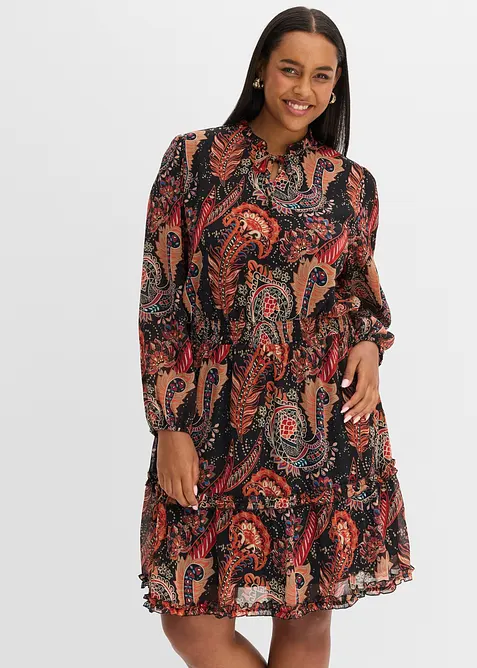 Chiffonkjole, bonprix