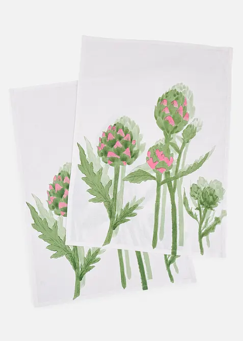 Kj&oslash;kkenh&aring;ndkl&aelig;r i &oslash;kologisk bomull (2-pack), bonprix