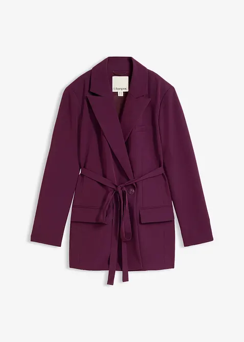 Blazer med knytebelte, bonprix