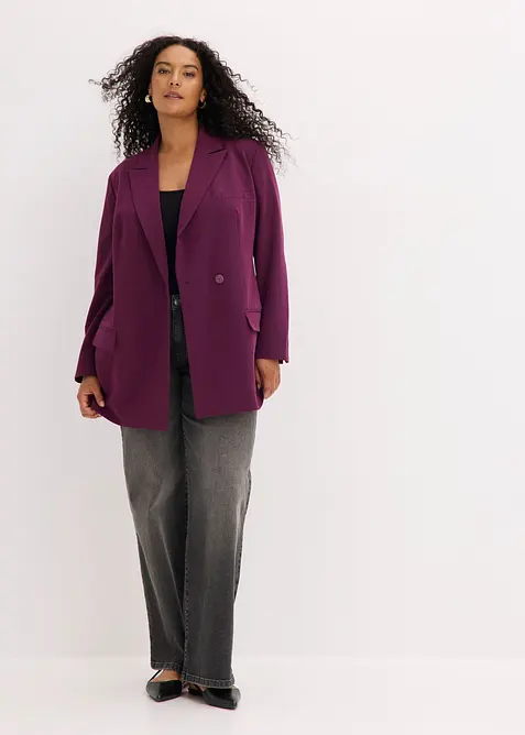 Blazer med knytebelte, bonprix