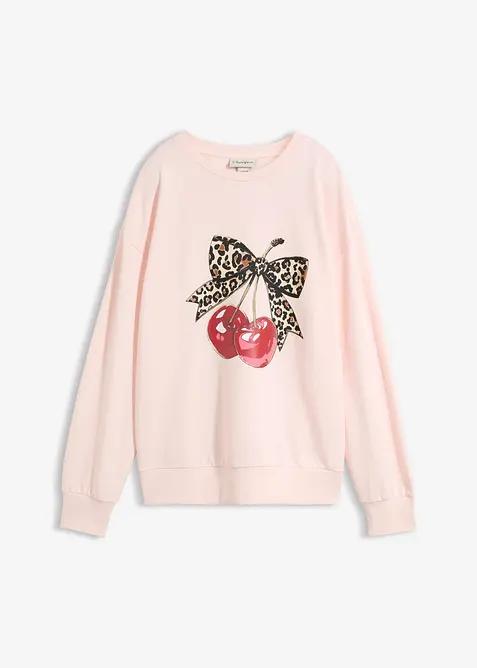 Sweatshirt i 100% &oslash;kologisk bomull, bonprix