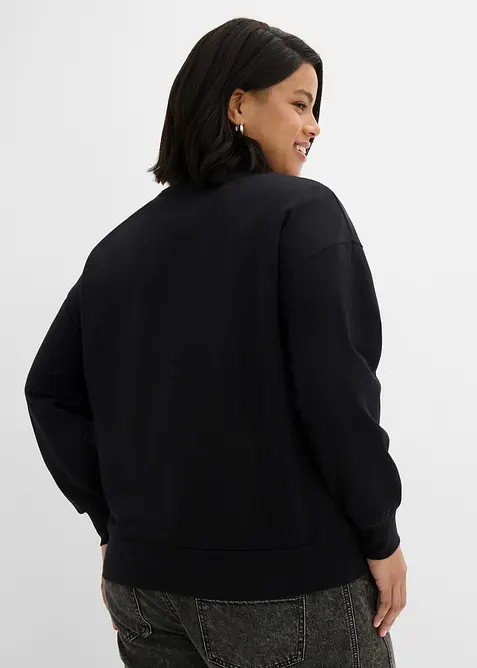 Sweatshirt i 100% &oslash;kologisk bomull, bonprix