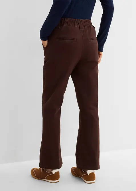 Twillbukse av bomullsstretch, bonprix