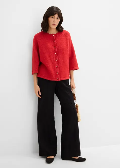 Cardigan med 3/4-lange ermer, bonprix