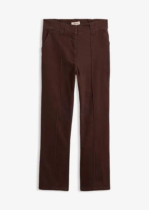 Twillbukse av bomullsstretch, bonprix