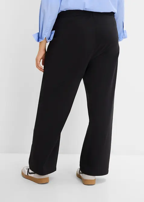 Bukse i bengalin med stretch og legg, bonprix