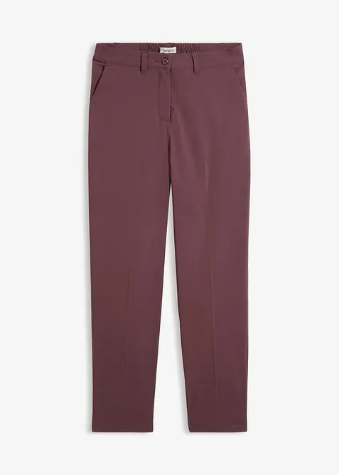 Shape bukse i bengalin med stretch og avsmalnende ben, bonprix