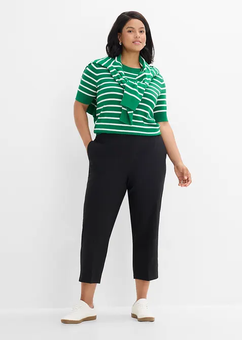 Culotte i bengalin med stretch, bonprix