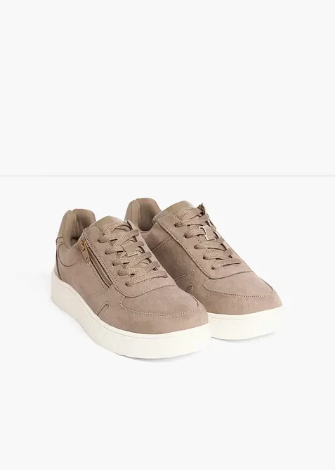 Sneakers med polstret inners&aring;le, bonprix
